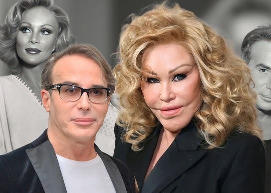 Jocelyn Wildenstein jako „Art Dealer” na Instagramie, elegancko ubrana, w otoczeniu sztuki, symbolizująca jej luksusowy styl życia i pasje.